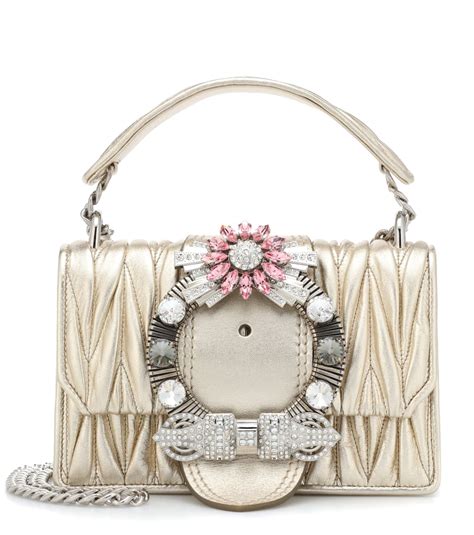 miu miu crystal bag|Miu crystal matelassé shoulder bag .